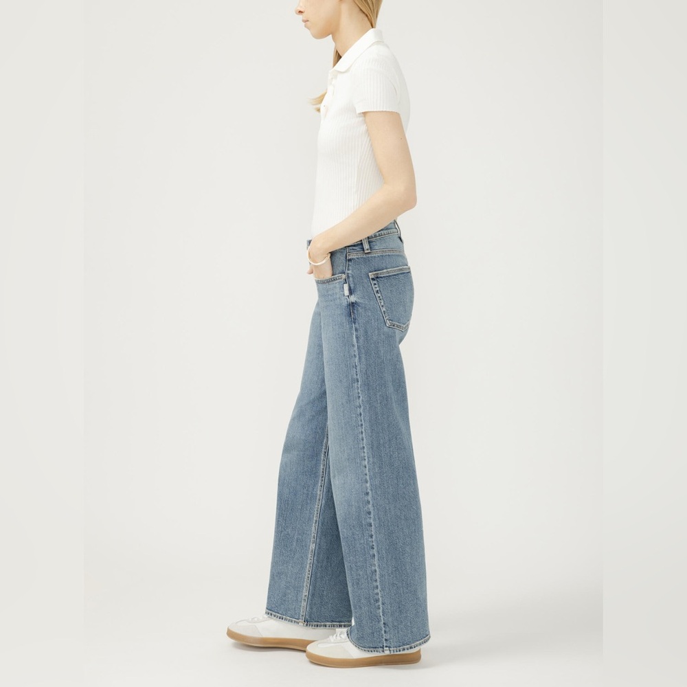 Silver Jeans Suki Mid Rise Wide Leg Jeans - - Picture 3 of 8